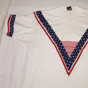 Vintage Patriotic Ribbon Tee